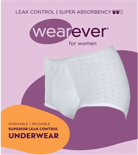 wearever ladies underwear